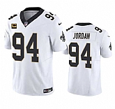 Men & Women & Youth New Orleans Saints #94 Cameron Jordan White 2023 F.U.S.E. With 4-Star C Patch Vapor Untouchable Limited Jersey,baseball caps,new era cap wholesale,wholesale hats
